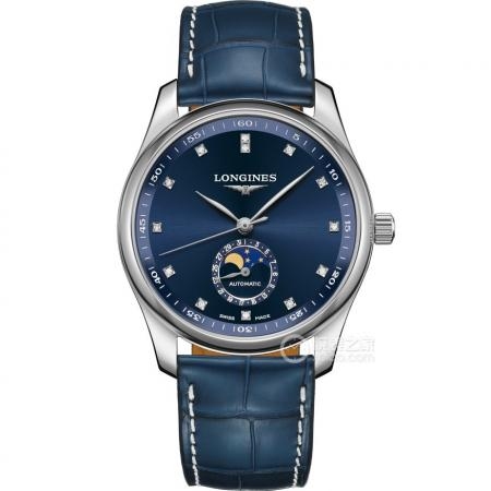 APS新品顶级版本  浪琴名匠月相制表传统系列L2.909.4.97.0男士全自动机械腕表 搭载同步正品L899.5一体机芯 直径40mm