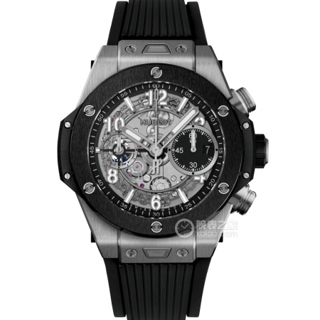 BBF新品天花板 宇舶表BIG BANG大爆炸系列441.NM.1171.RX全自动机械计时腕表 搭载复刻正品 HUB 1280计时机芯 直径42mm