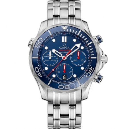 OM高端精品 欧米茄海马系列男士全自动机械计时腕表 搭载顶级7750机芯 直径41.5mm