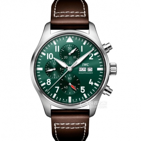 ZF新品 IWC万国表飞行员系列IW378005男士全自动机械计时码腕表 搭载7750改cal.69385机芯（复刻正品机型）直径43mm