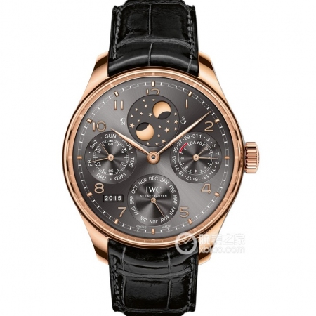 APS出品 IWC万国表葡萄牙系列IW503404万年历多功能全自动机械男士腕表 搭载定制版52615机芯 尺寸44.2mmx14.9mm