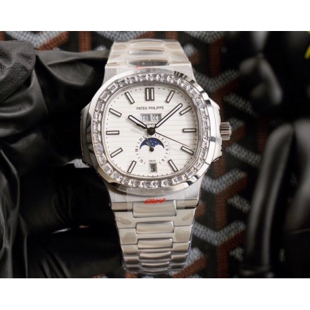 V6出品 百达翡丽（Patek Philippe）运动优雅系列5726男士机械腕...