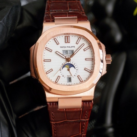 V6出品 百达翡丽（Patek Philippe）运动优雅系列5726男士机械腕...