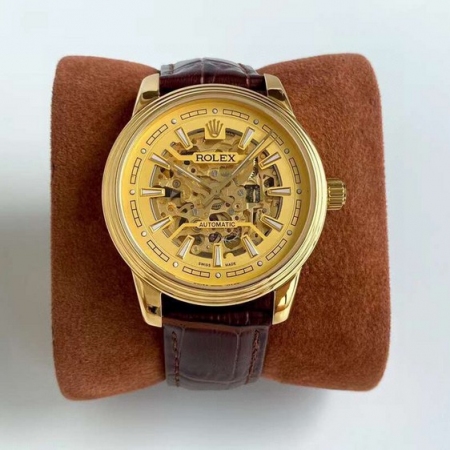 劳力士镂空系列全自动雕花机械男士腕表 蓝宝石镜面 尺寸40mmx11mm