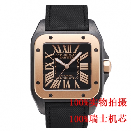【卡地亚Cartier】SANTOS系列W2020009机械男表